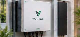 Inversor híbrido VORTAX montado en la pared